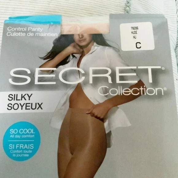 3/$25 SECRET So Cool Control Sheer Tights - Picture 11 of 11